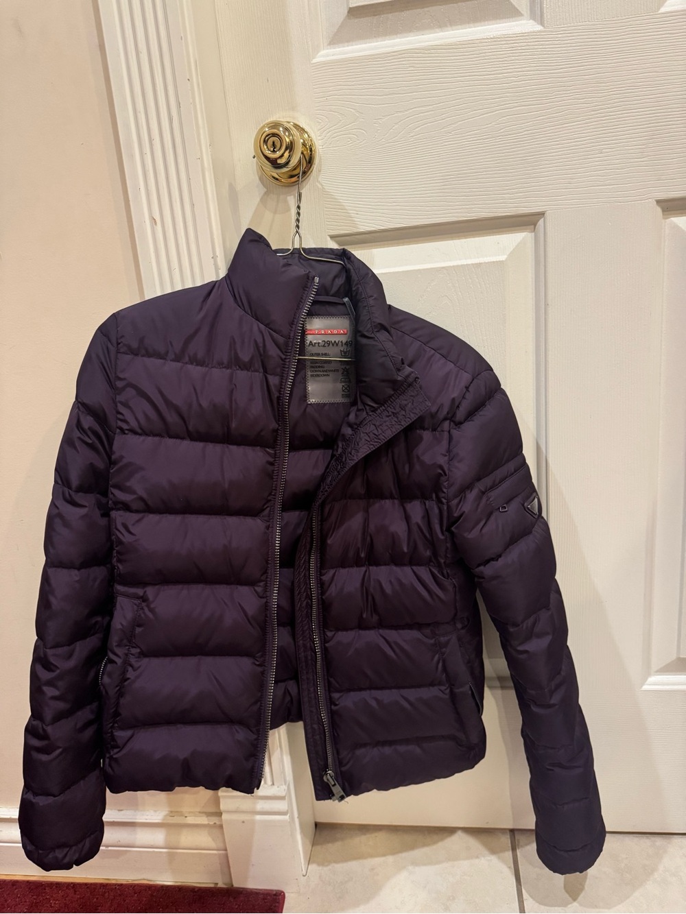 Prada Nylon Down Jacket